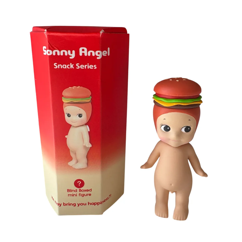Sonny Angel Hamburger Snack Series Mini Figure Burger Toy Hat photo 1
