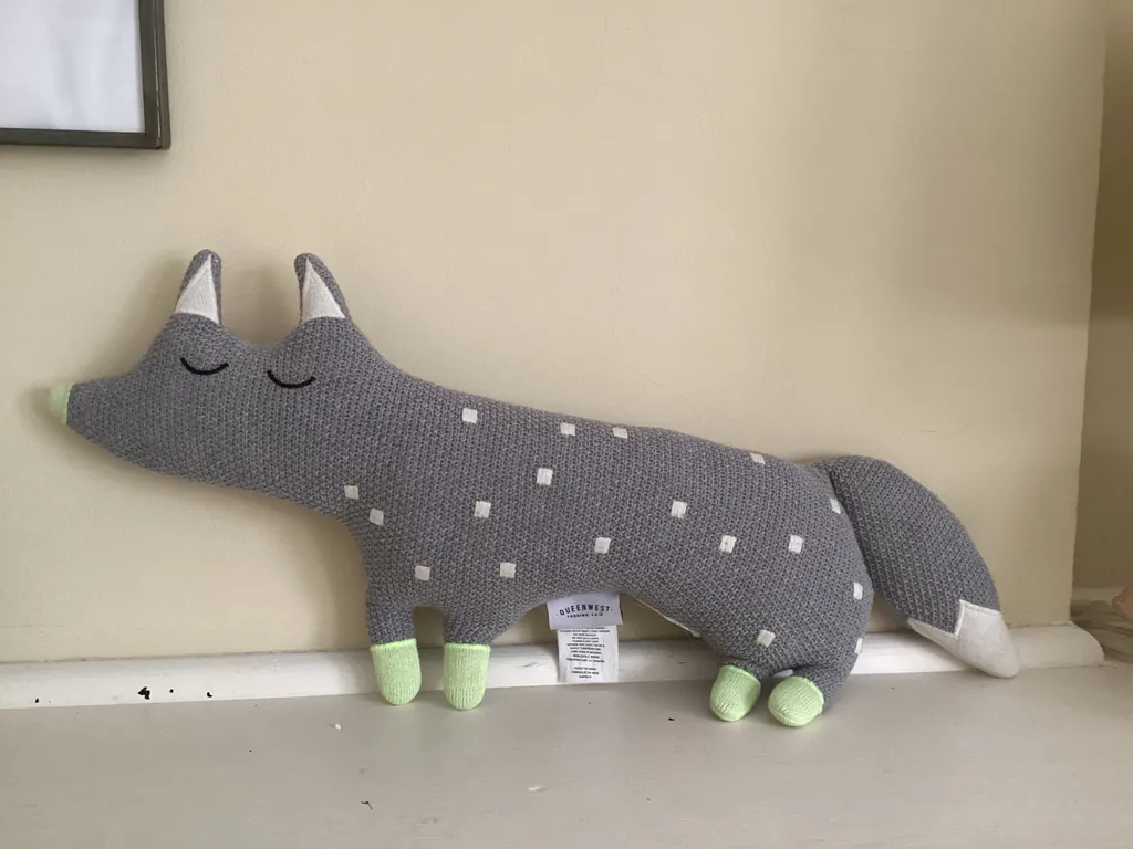 Knitted Fox Stuffie photo 1