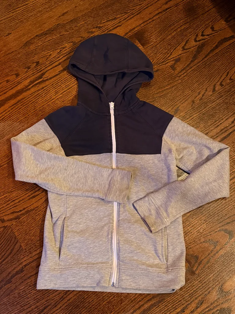 Joe Fresh zip-up jacket size 14- fits 10/12 photo 1