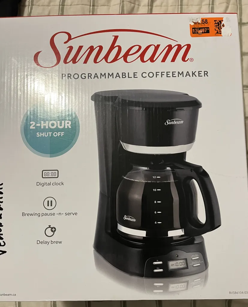 Sunbeam coffee maker. 12 cup photo 1