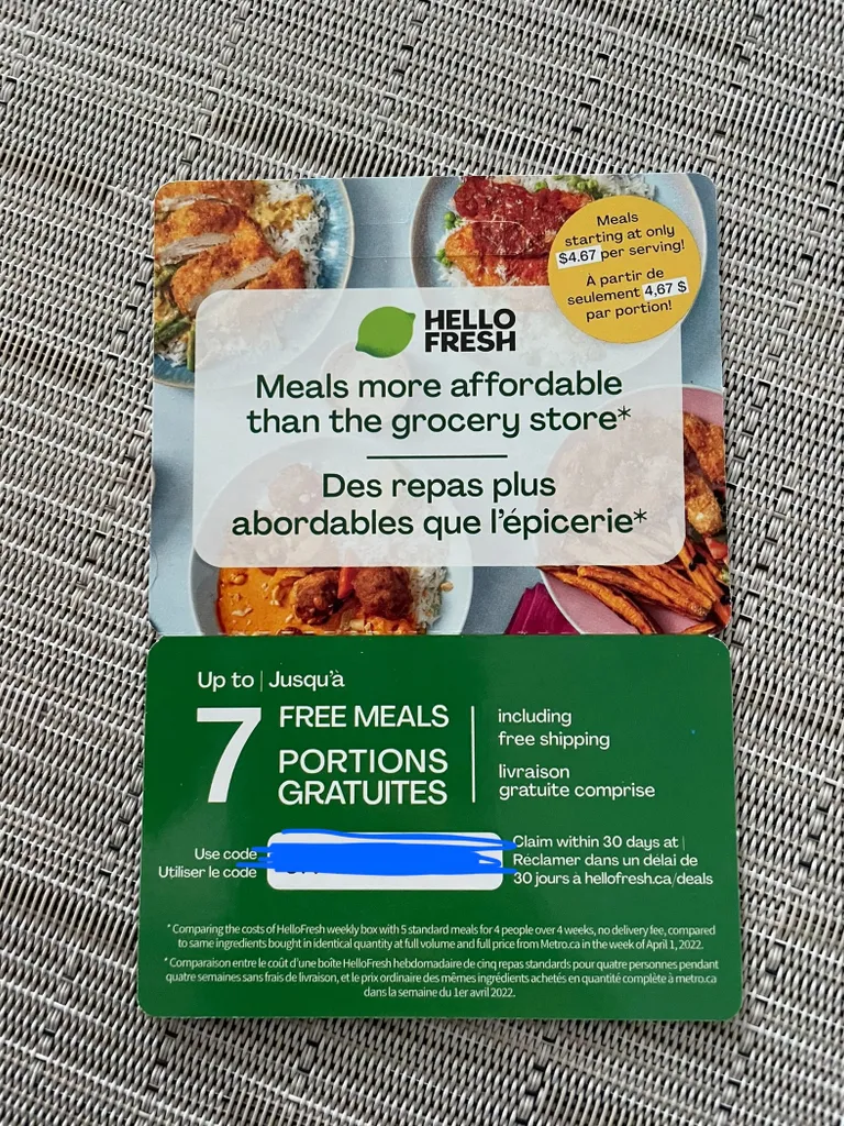 7 free meals with HELLO FRESH photo 1