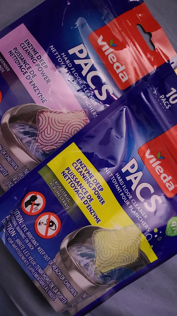 Vileda Hard Floor Cleaner Pacs x20 photo 1