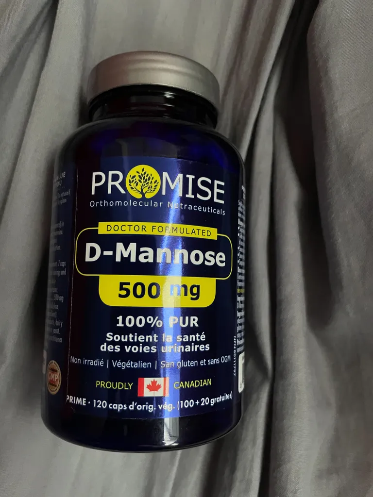 BNIP D mannose 120 capsules sealed photo 1