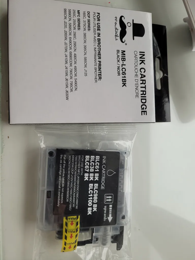 2 Brother printer cartridges photo 1