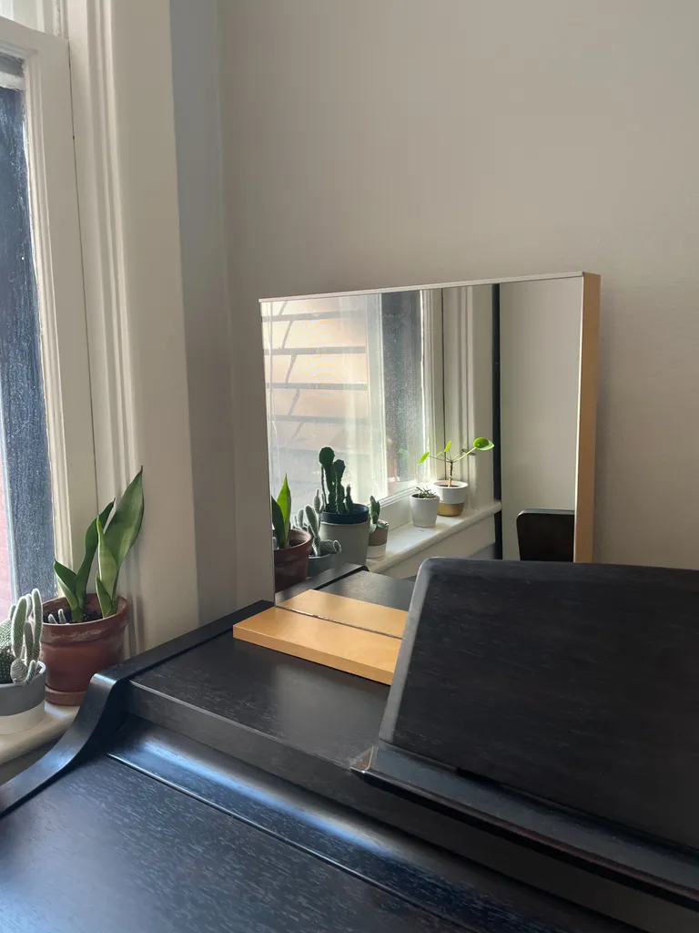 Tabletop mirror photo 1