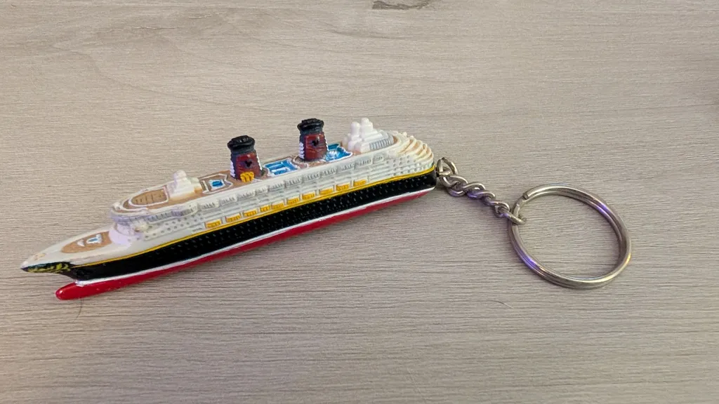 Brand New Disney Cruise Ship Keychain photo 1