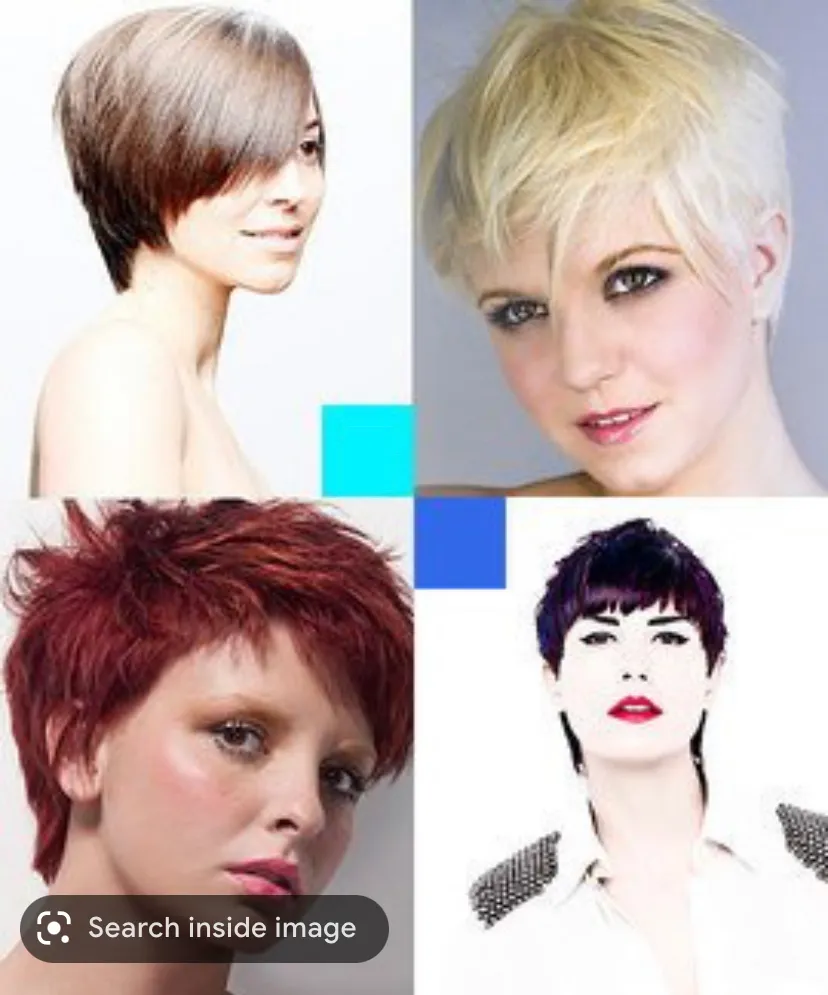 Creative short haircut  photo 1