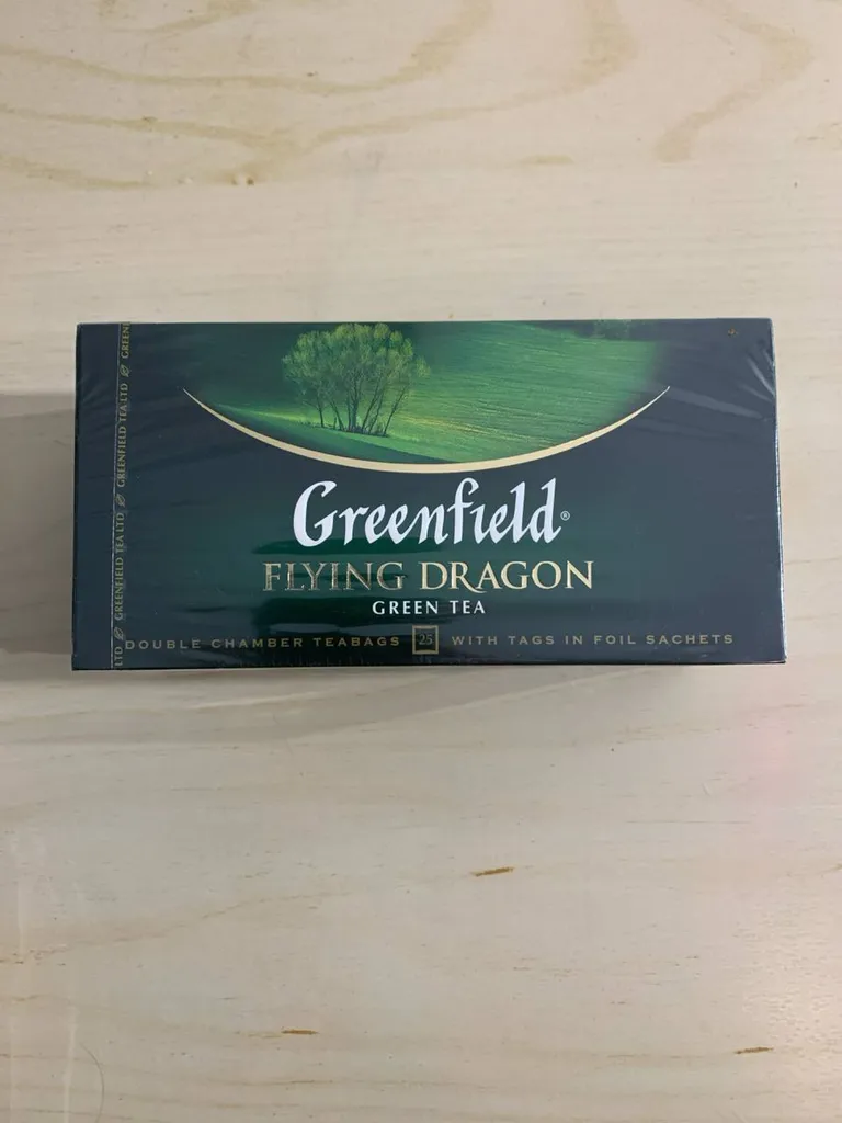 Greenfield Flying Dragon -GREEN TEA - 25 bags photo 1