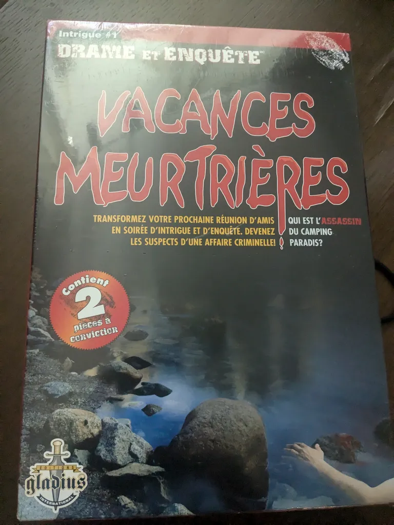 Murder Mystery game (en français) photo 1