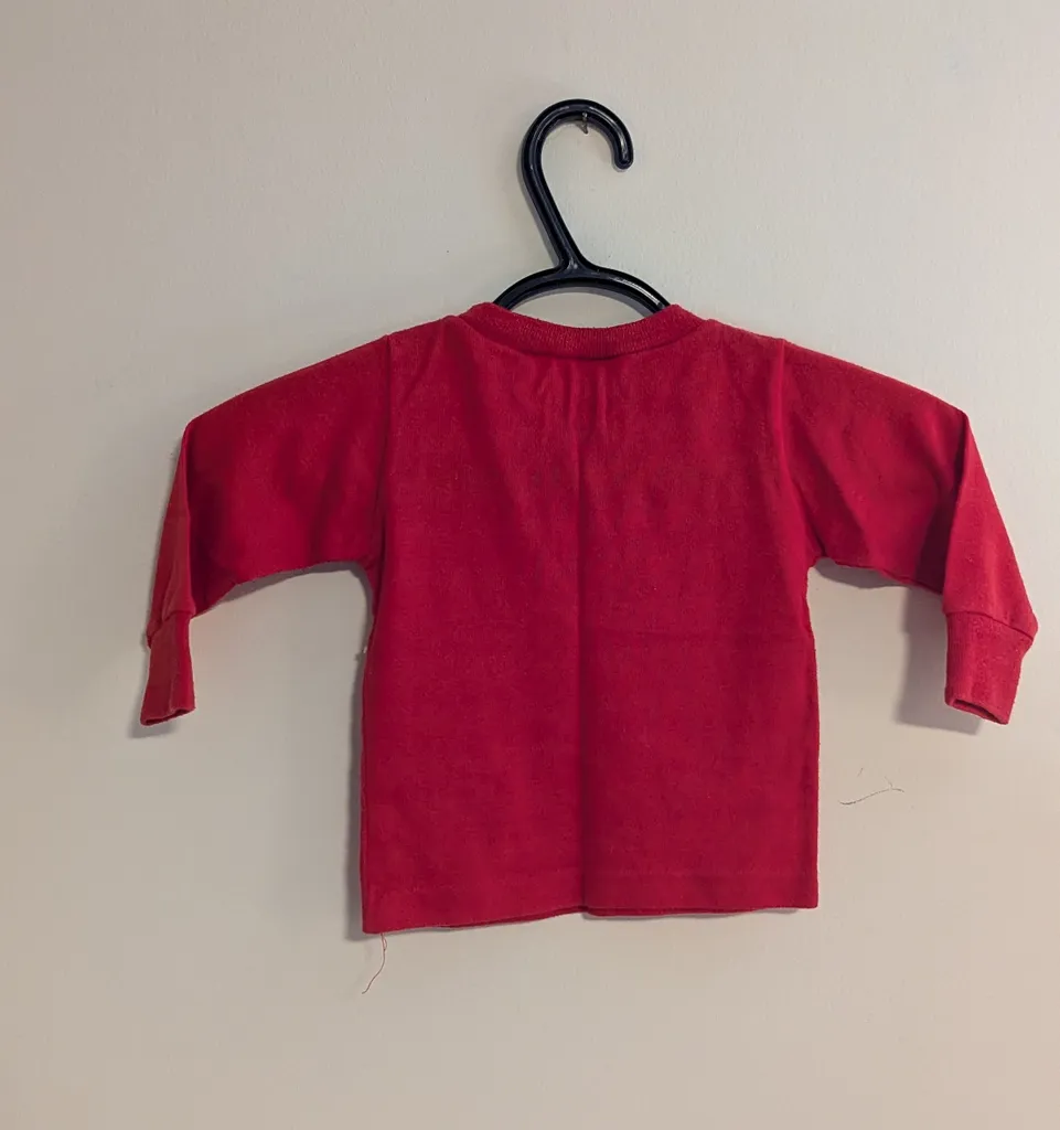 Health-Tex Red Long Sleeve Shirt - 24 Months photo 1