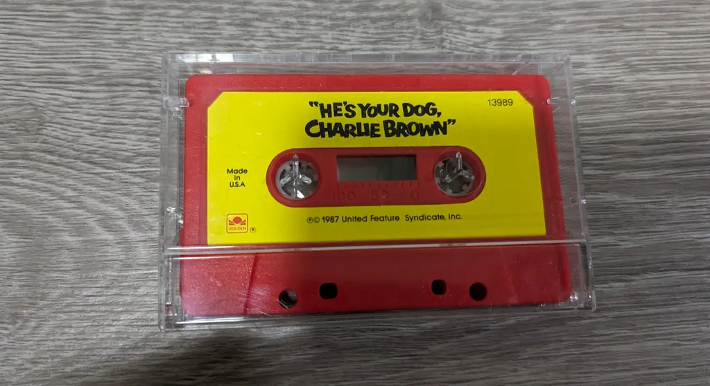 He's Your Dog, Charlie Brown - Audio Cassette Tape photo 1