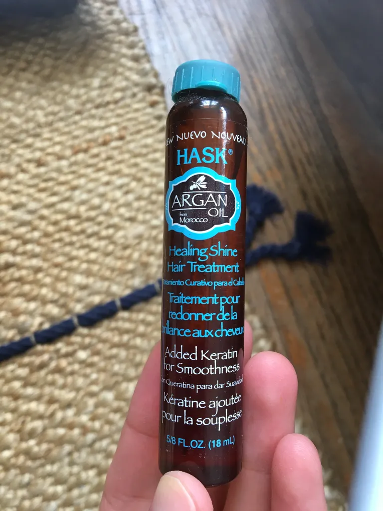 Argan oil hair treatment photo 1