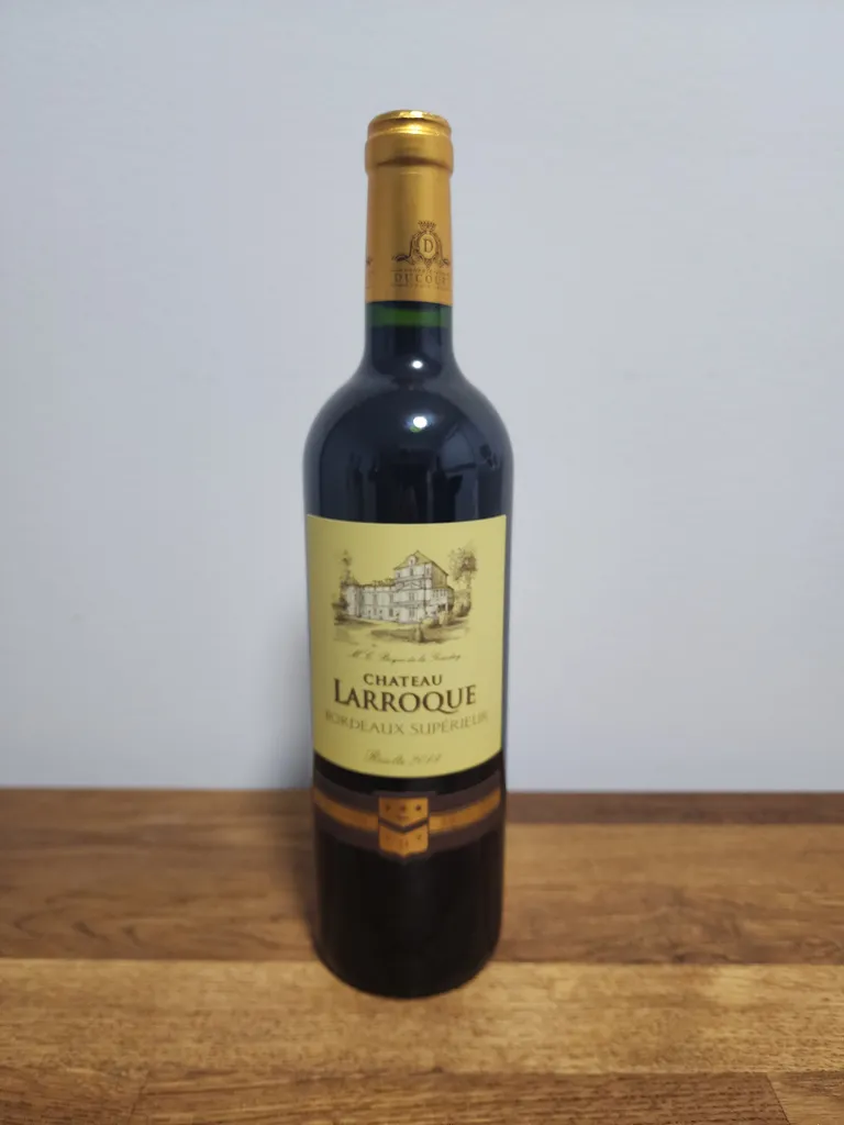 2019 Chateau Larroque Bordeaux Superieur Red Wine 750ml photo 1