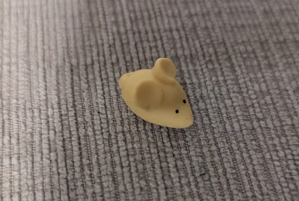 Miniature Cute Little Mouse Figurine photo 1