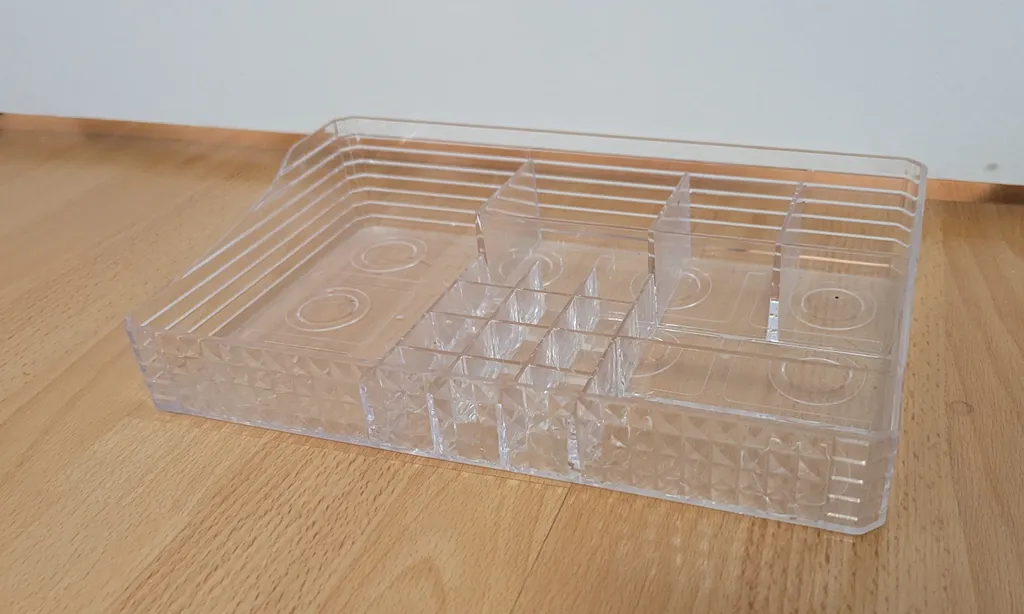 Clear Acrylic Makeup Organizer  photo 1