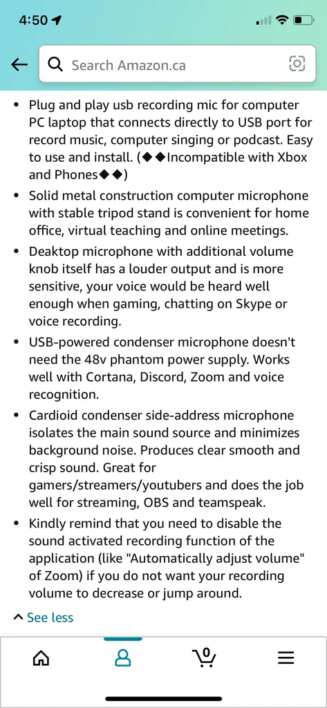 USB microphone  photo 1