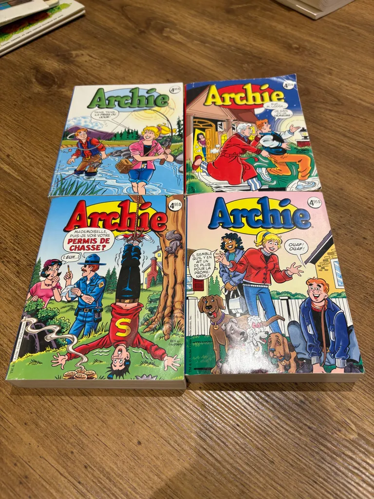 Archie Comics – Lot of 4 (French Editions) photo 1