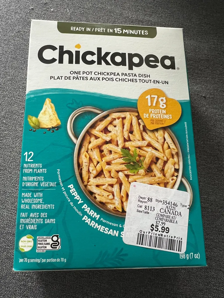Chickpea pasta photo 1