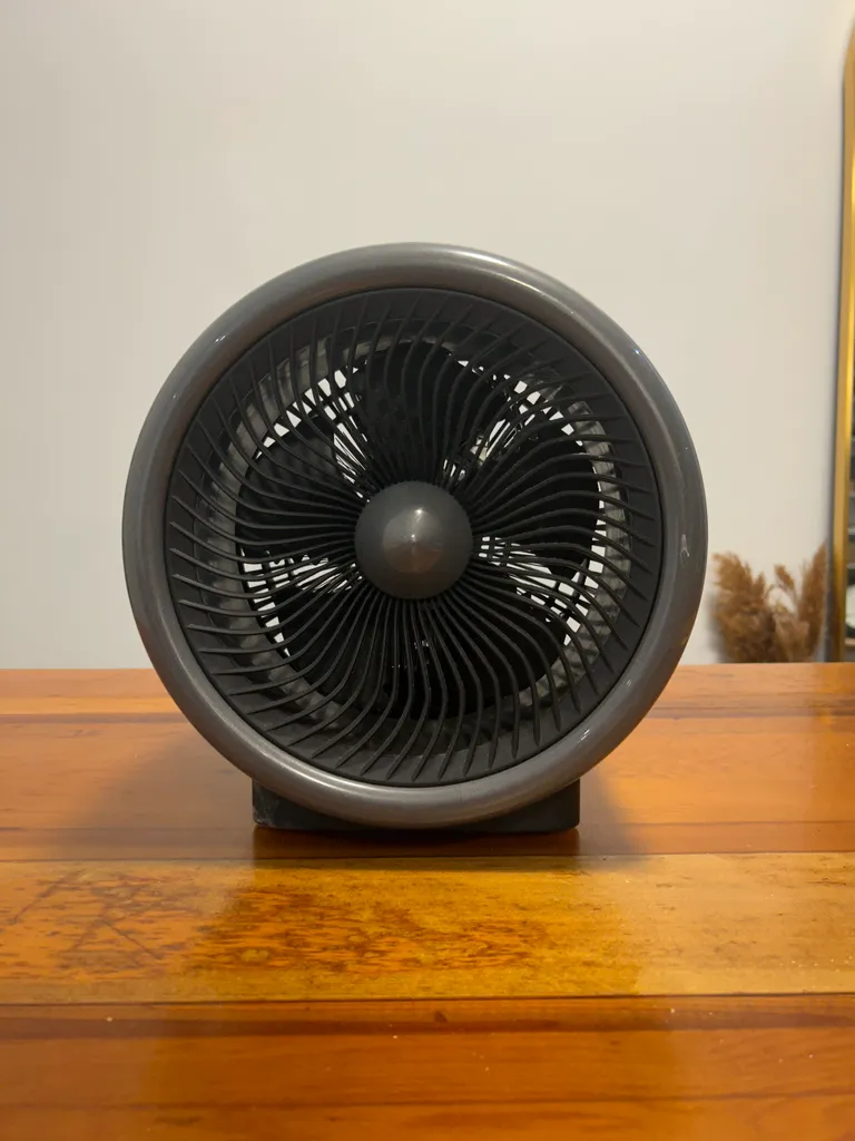 NOMA Turbo Mechanical Utility Space Fan Heater, 1500W, Black photo 1