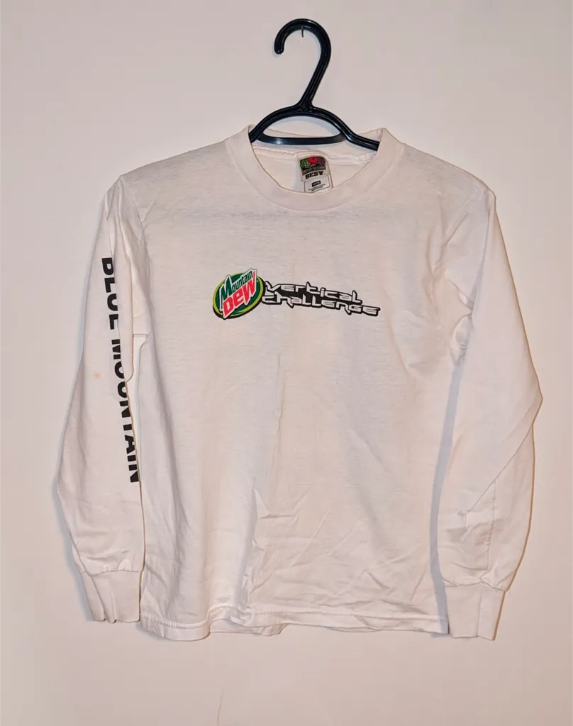 Mountain Dew Vertical Challenge Shirt -Youth Size 14/16 photo 1