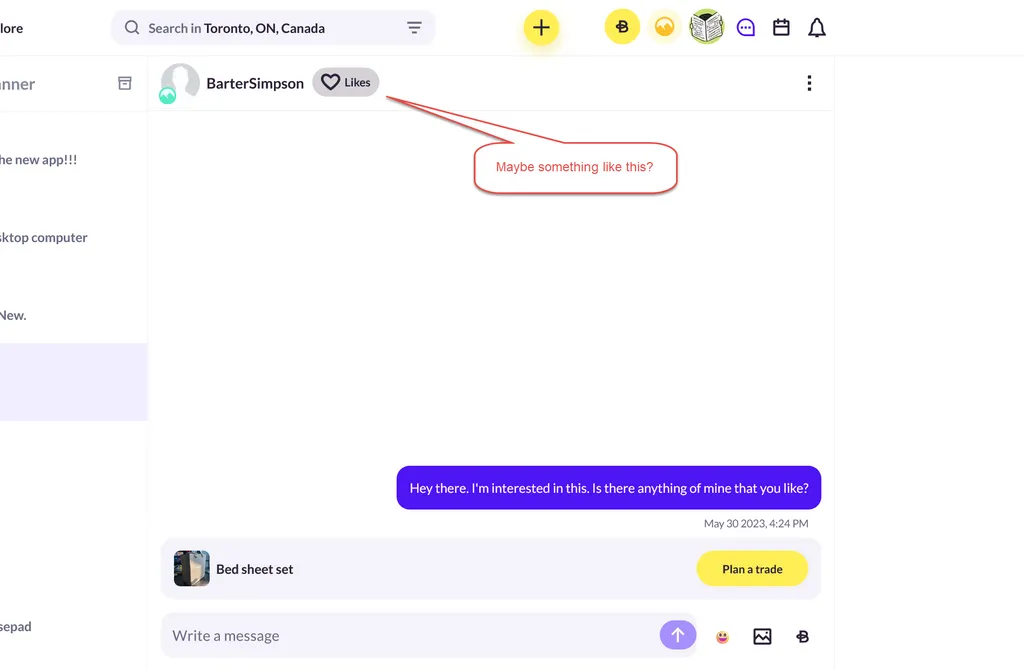 (Implemented) Feature request:  Likes between users photo 1