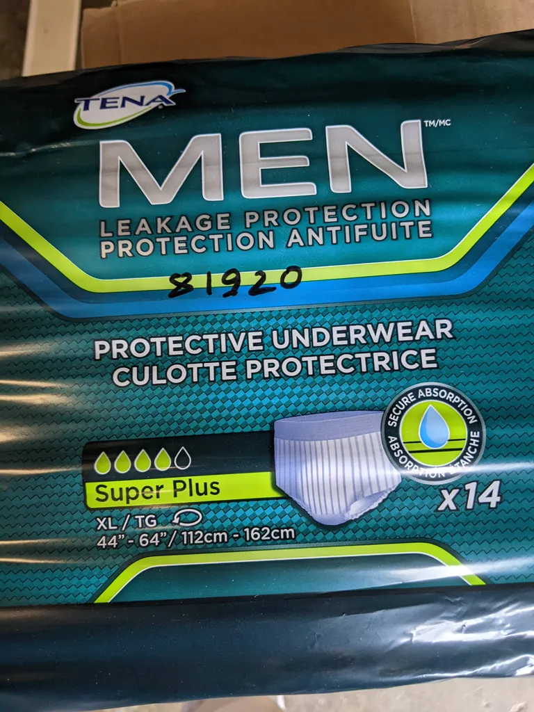 BNIP Variety of Adult Diapers & Pads. photo 1