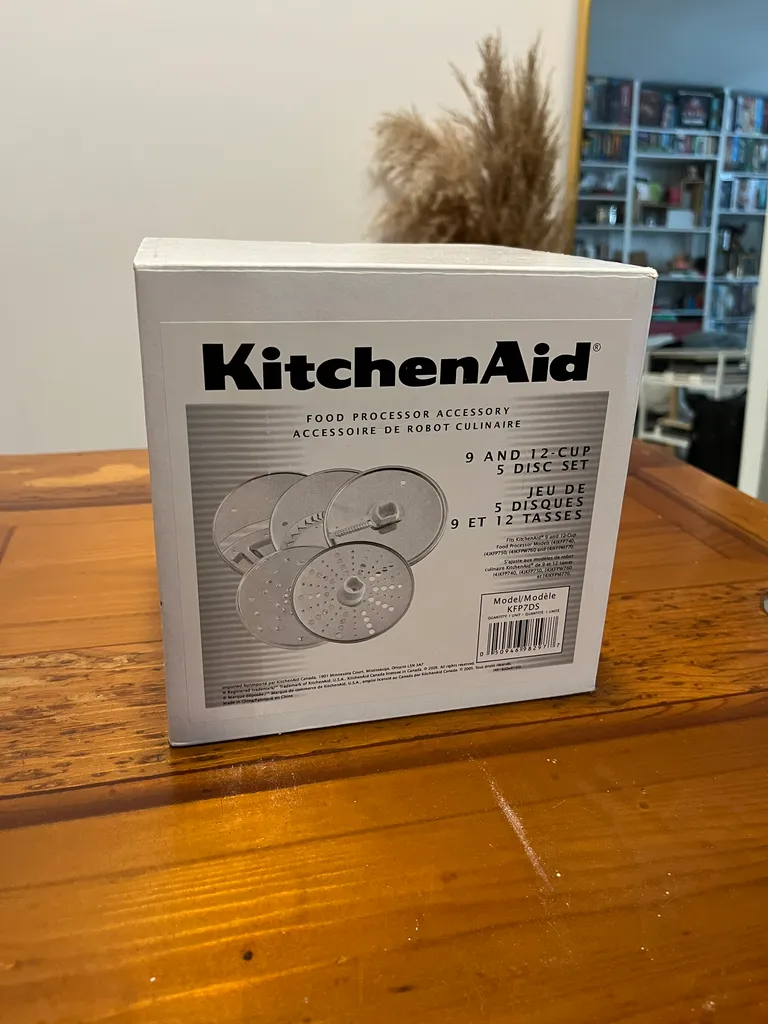 BNIB KitchenAid Food Processor 5-Piece Disc Set, KFP7DS photo 1