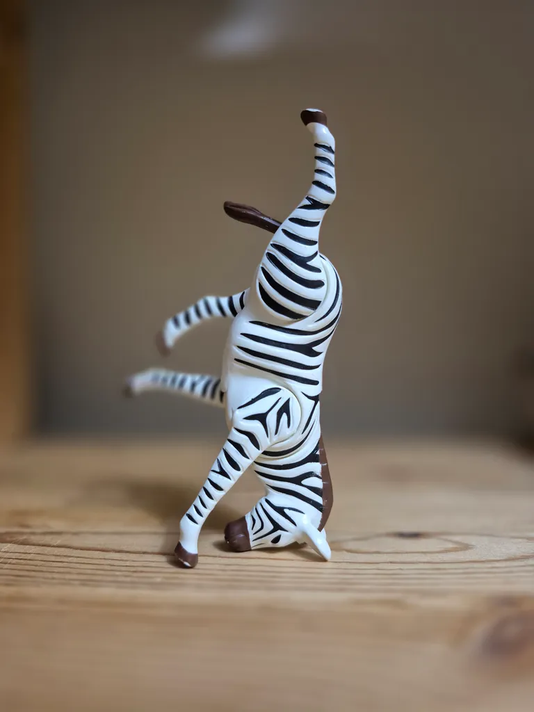 Zebra 🦓 articulated animal figure photo 1