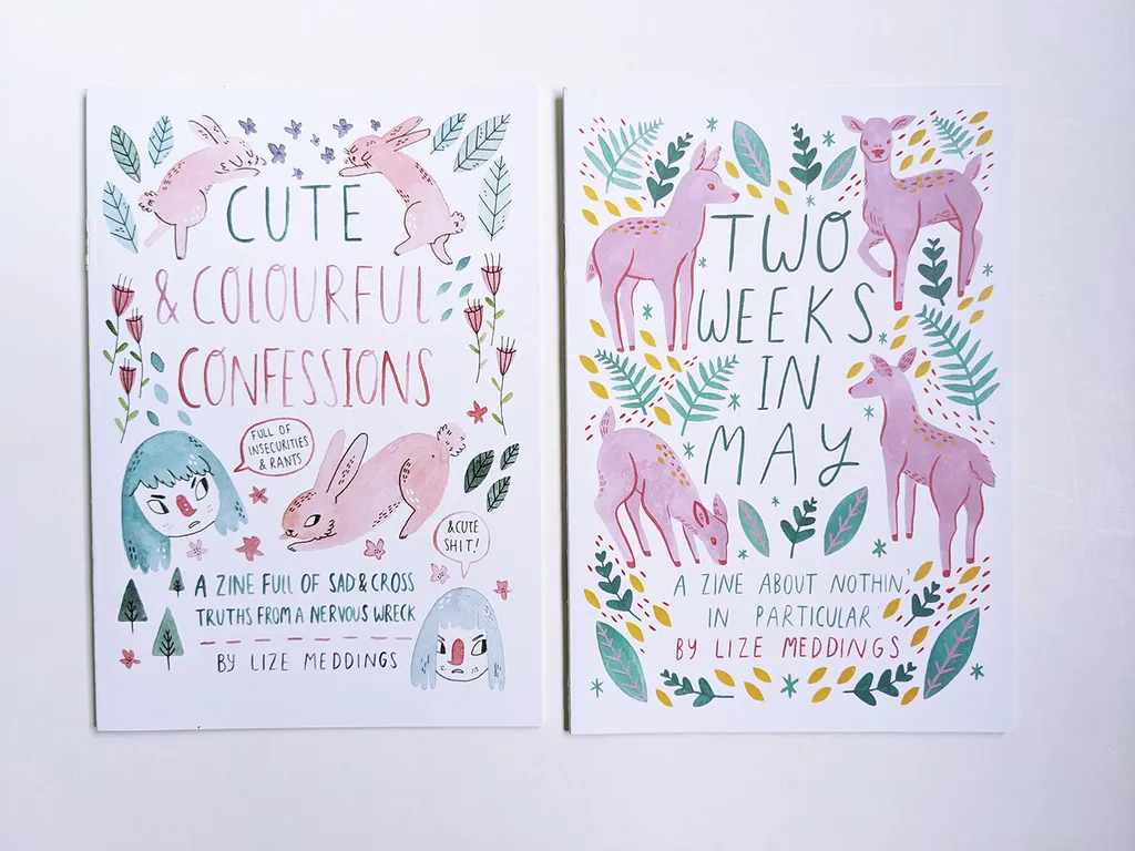  Cute Art Zines by Lize Meddings photo 1