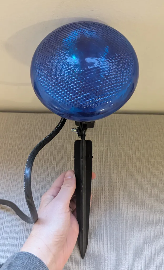 Blue NOMA Outdoor Spotlight  photo 1