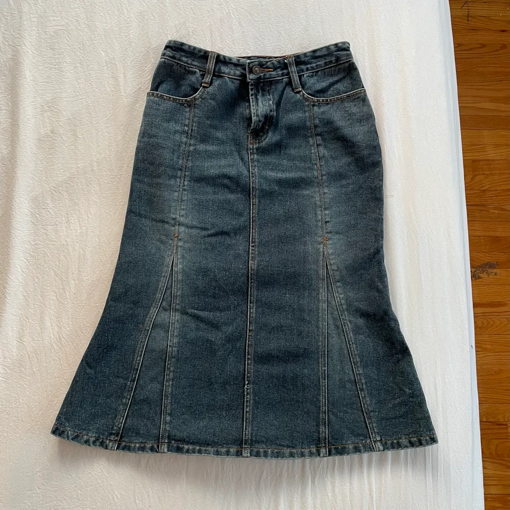Denim Skirt photo 1