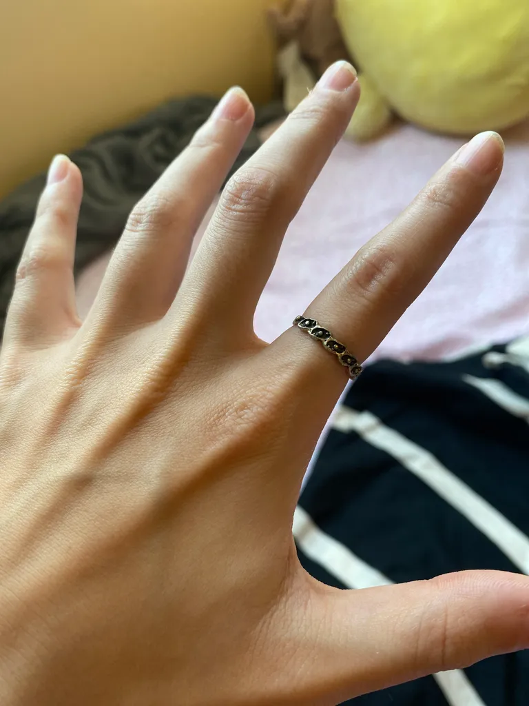 Silver ring  photo 1