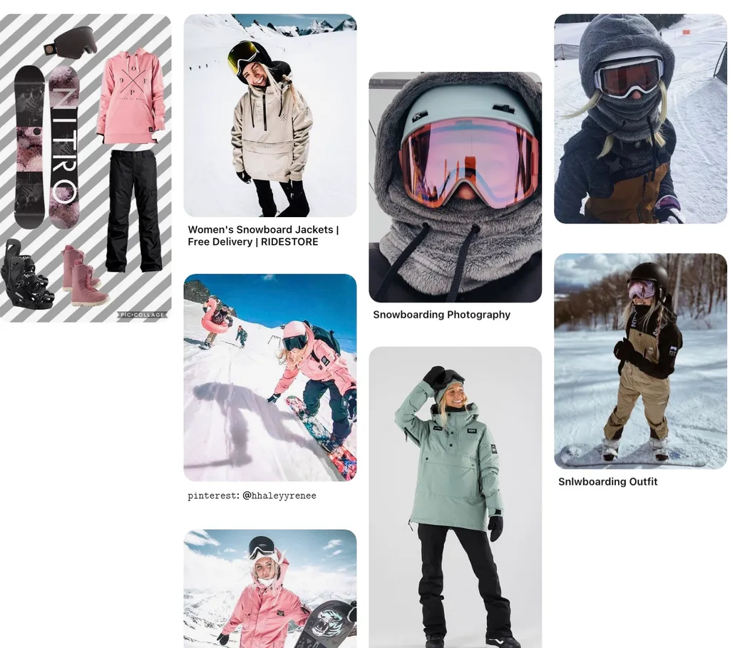 Snowboard clothes and accessories photo 1