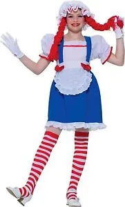 Girls Ragdoll Halloween Costume photo 1