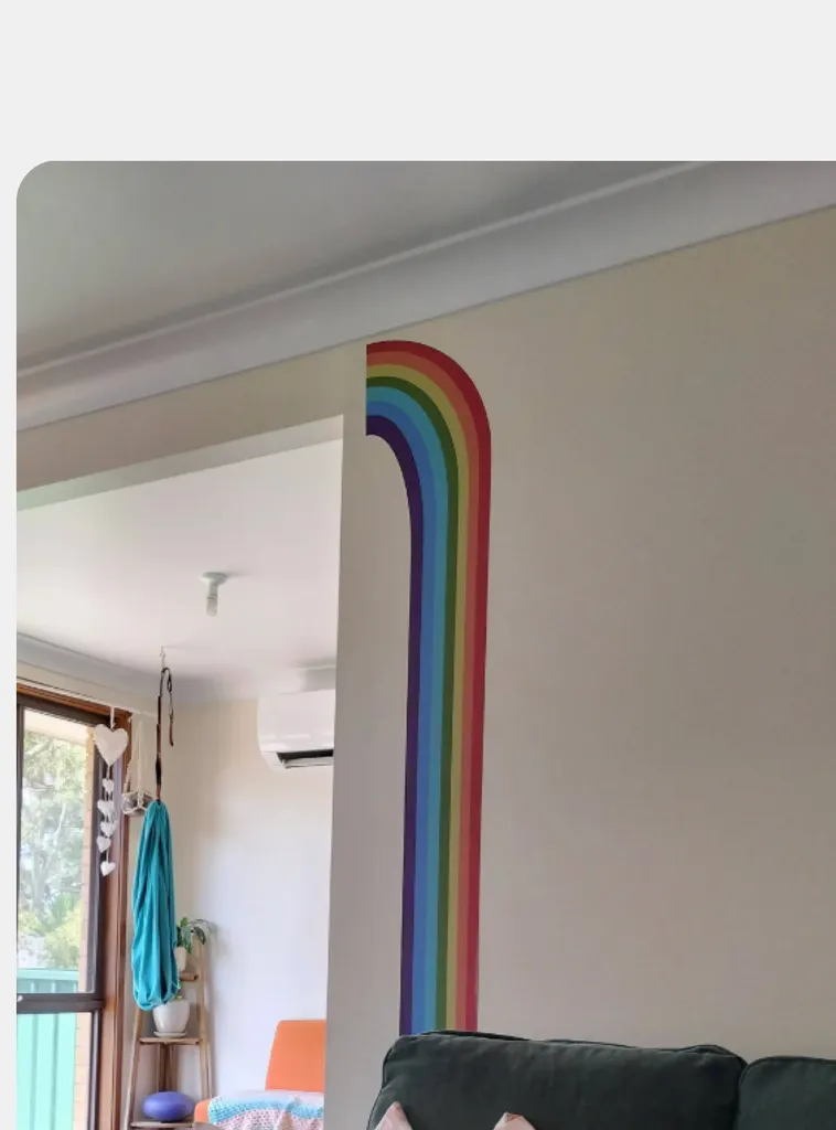 Giant Rainbow Decal photo 1