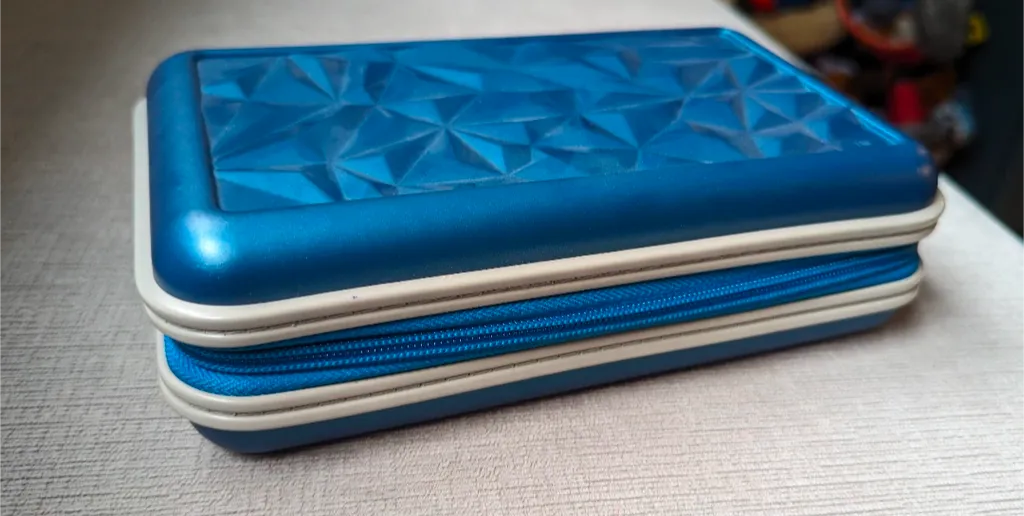 Blue Zippered Pencil Case  photo 1