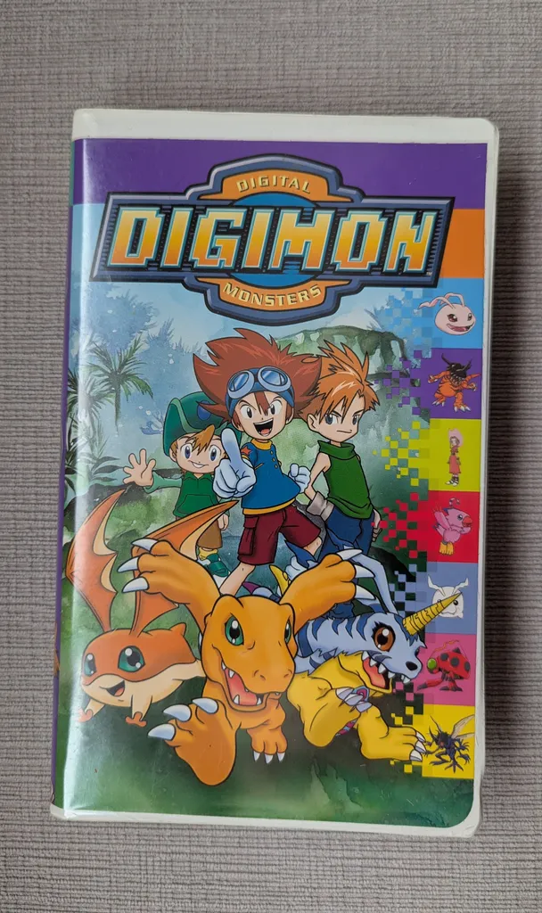 Digimon Digital Monsters VHS Tape photo 1
