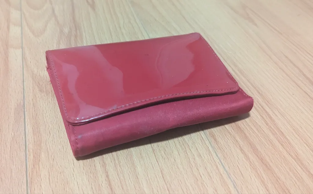 Red Trifold Wallet  photo 1