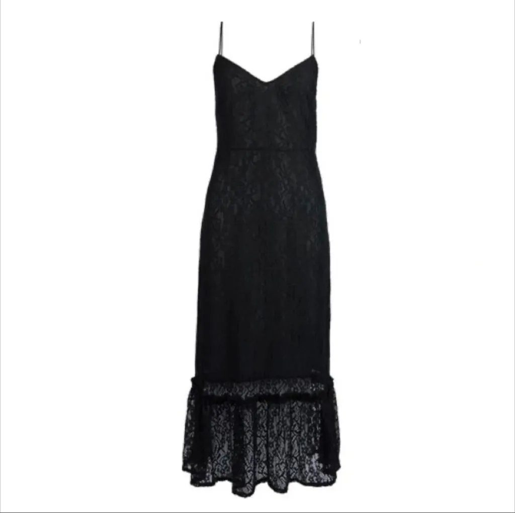 Vila Sheer Layered Lace Camisole Dress photo 1