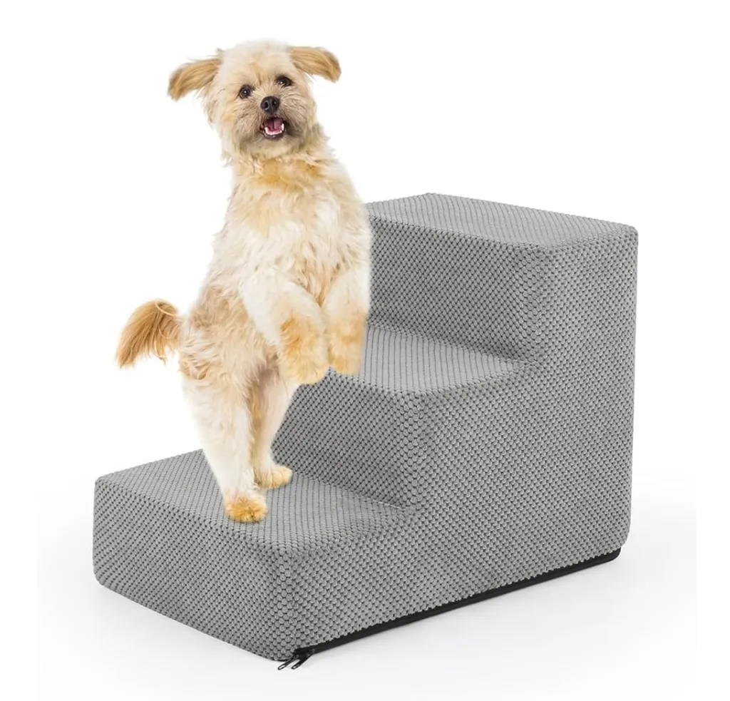 3 Tiers Dog/Cat Stairs for Small Pets  for Window/Bed/Couch  photo 1