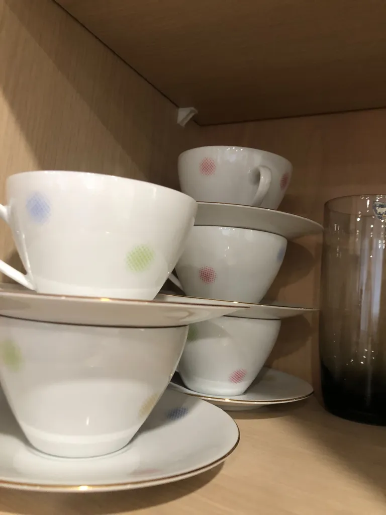 Sweetest very vintage teacup set (5) photo 1