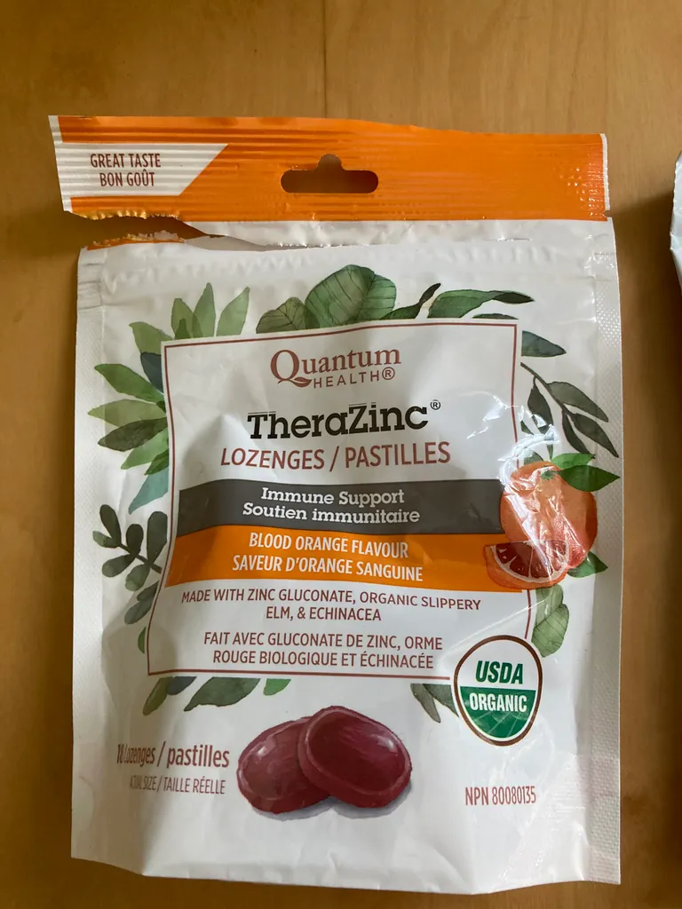 Therazinc and Ricola Lozenges photo 1