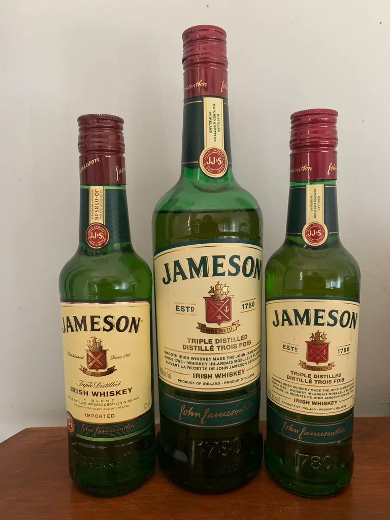 Unopened bottles of Jameson! photo 1