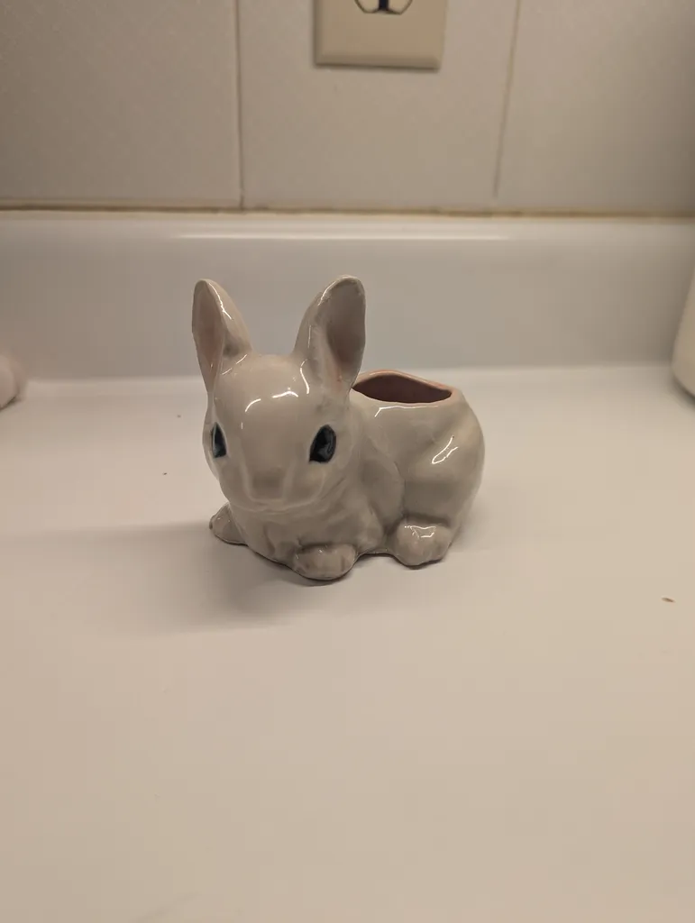 Handmade bunny sculpture  photo 1