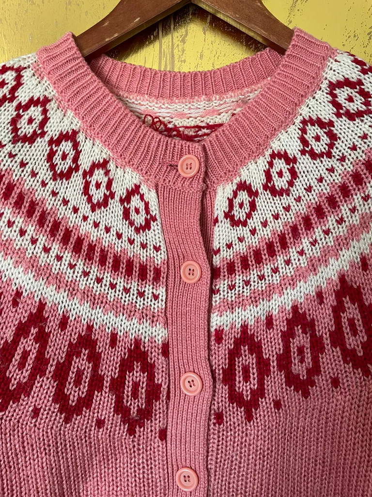 L-XL Vintage Knit Sweater 💖 photo 1