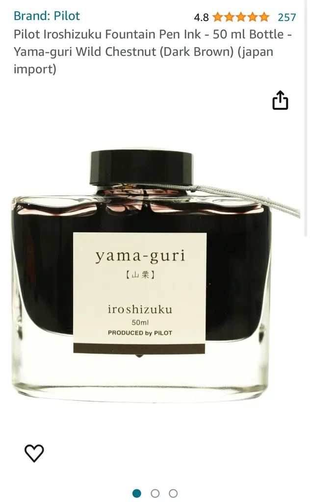 iso Brown ink  photo 1