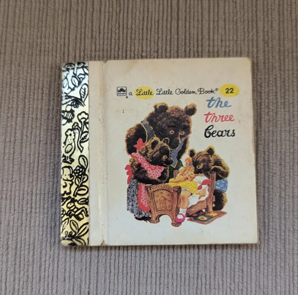 Little Golden Book - The Three Bears - Miniature photo 1
