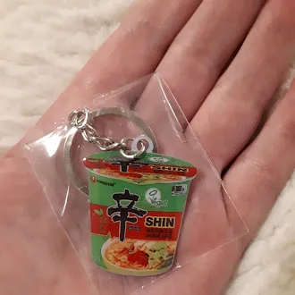 BNIP "Vegan" Ramen Cup Keychain photo 1