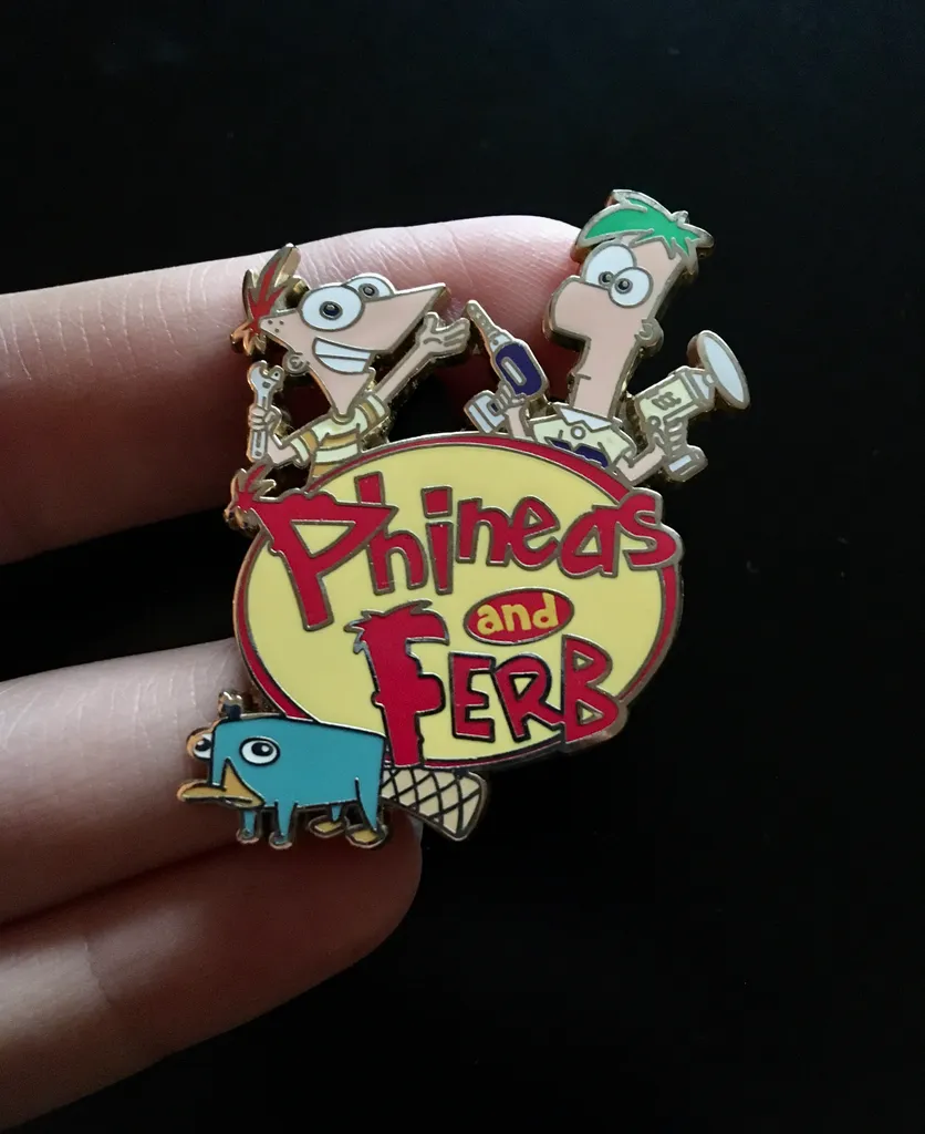 Phineas and Ferb Enamel Pin photo 1