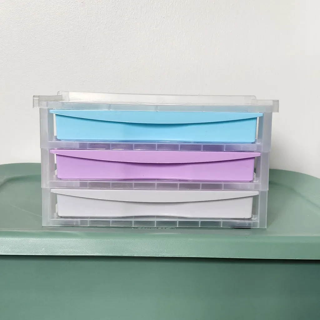 Desktop 3 drawer organizer  photo 1